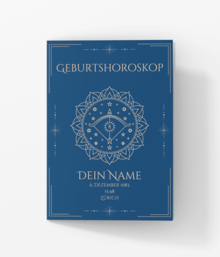 Personalisiertes Geburtshoroskop AMASTRIA.com 1-2