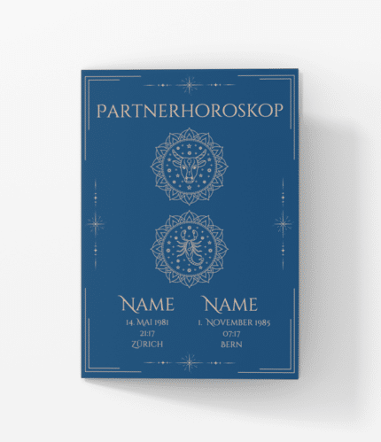 Personalisiertes Partnerhoroskop AMASTRIA.com 1-2